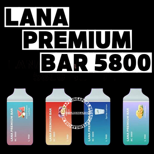 Lana Premium Bar 5800 Disposable Pod - Sg Vape Singapore